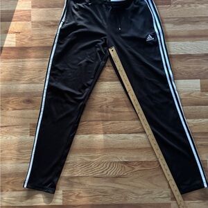 Adidas Black and White Sweatpants Sleek Design